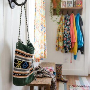 Hand Woven South American Wool Shoulder Bag